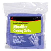 Buffalo Microfiber Cleaning Cloth 12 in. W X 12 in. L 3 pk