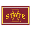 Iowa State University 5ft. x 8 ft. Plush Area Rug