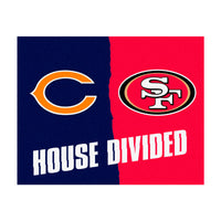 House Divided - Bears / 49ers House Divided Rug