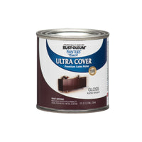 Rustoleum 1977-730 1/2 Pint Kona Brown Gloss Painter's Touch Latex Paint  (Pack Of 6)