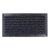 GrassWorx Clean Machine 34 in. L X 18 in. W Black Polyethylene/Rubber Door Mat