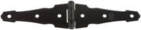 National Hardware 4 in. L Black Steel Ornamental Strap Hinge 1 pk