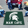 Michigan State University Man Cave Rug - 5ft. x 6ft.