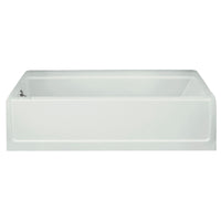 Sterling 15 in. H X 30 in. W X 60 in. L White Bathtub