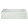 Sterling 15 in. H X 30 in. W X 60 in. L White Bathtub