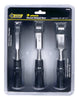 Steel Grip Wood Chisel Set 3 pk