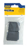 Irwin Quick-Grip Plastic Replacement Pads For  Black 4 pc