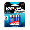 Rayovac High Energy C Alkaline Batteries 2 pk Carded