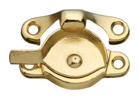 National Hardware Brass Gold Die-Cast Zinc Sash Lock 1 pk