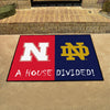 House Divided - Nebraska / Notre Dame House Divided Rug