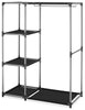 Whitmor Spacemaker 50 in. H X 39.13 in. W X 19 in. L Metal Garment Rack