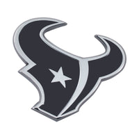 NFL - Houston Texans  3D Chromed Metal Emblem