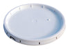 Encore White 5 gal. Plastic Gasket Bucket Lid (Pack of 48)