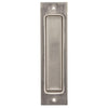 National Hardware 8 in. L Satin Nickel Gray Steel Flush Pull