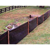 Tenax 2 ft. H X 100 ft. L Polypropylene Silt Fence Black