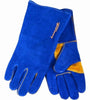 Forney 13.5 in. Leather Welding Gloves Blue L 1 pk