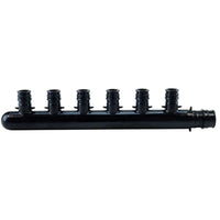 Apollo Expansion PEX / Pex A 3/4 in. Expansion PEX in to X 1/2 in. D PEX Plastic 6 Port Manifold