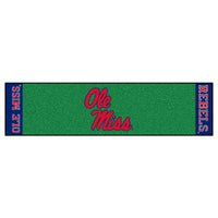 University of Mississippi (Ole Miss) Putting Green Mat - 1.5ft. x 6ft.