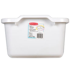 Rubbermaid 18 in. L X 14.8 in. W X 1.3 in. H White Plastic Dish