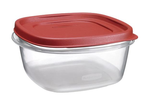 Rubbermaid TakeAlongs Food Storage Containers, Red, 40 Piece Set