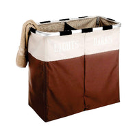 Whitmor Brown Polyester Hamper