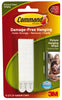 Command Strips 17207-ES White Narrow Picture Hanging Strips 4 Count