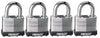 Master Lock Fortress 5.6 in. H X 1-1/2 in. W Steel 4-Pin Cylinder Padlock Keyed Alike