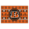 NFL - Cincinnati Bengals Holiday Sweater Rug - 19in. x 30in.