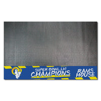 Los Angeles Rams Super Bowl LVI Vinyl Grill Mat - 26in. x 42in.