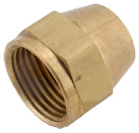 Brass Threaded Short Rod Nut, Lead-Free, 1/2-In., 2-Pk.