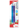 Pentel PL107BP2M 0.7mm EnerGize-Xâ„¢ Mechanical Pencils Assorted Colors 2 Count