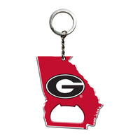 University of Georgia Keychain Bottle Opener