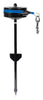 Howard Pet Retractable Blue Metal Weather-Resistant Reflective Tie Out Stake Medium 20 L ft.