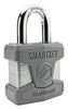 Kwikset SmartKey 1.7 in. H X 4.5 in. W X 50 mm L Steel Dual Ball Bearing Locking Padlock Keyed Alike