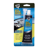 DAP Silicone Clear Vibration-Resistant Auto/Marine Sealant 2.8 oz.