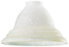 Westinghouse Wide Bell Wheat/White Glass Shade 1 pk