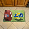 NFL - Los Angeles Rams Rubber Scraper Door Mat