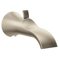 Brushed nickel diverter spouts