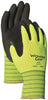 Bellingham Women's Palm-dipped Grip Gloves Yellow/Black L 1 pair