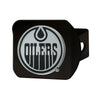 NHL - Edmonton Oilers Black Metal Hitch Cover