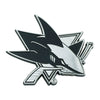 NHL - San Jose Sharks 3D Chromed Metal Emblem