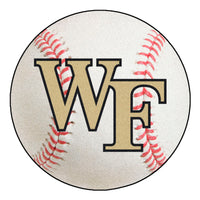 Wake Forest University Baseball Rug - 27in. Diameter