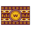 NFL - Washington Redskins Holiday Sweater Rug - 19in. x 30in.