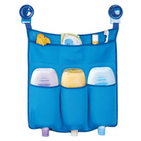 iDesign iDjr 1.25 in. H X 16.5 in. W X 21 in. L Blue Shower Caddy