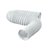 Dundas Jafine 20 ft. L X 4 in. D White Vinyl Duct