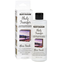 Rust-Oleum Gloss Clear Photo Transfer Solution Interior 8 oz (Pack of 6)