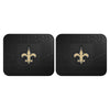 NFL - New Orleans Saints Back Seat Car Mats - 2 Piece Set