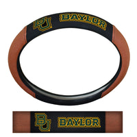 Baylor University Football Grip Steering Wheel Cover 15" Diameter