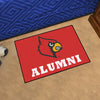 University of Louisville Alumni Rug - 19in. X 30in.