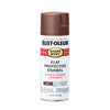 Rust-Oleum Stops Rust Flat Brown Spray Paint 12 oz. (Pack of 6)